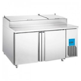 Mesa Refrigerada Pizzas 2 Puertas 560L 178 Cm MIGSA Picl2