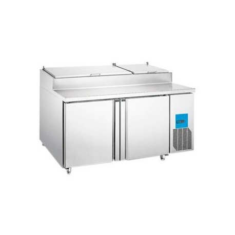 Mesa Refrigerada Pizzas 2 Puertas 560L 178 Cm MIGSA Picl2