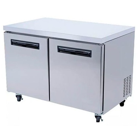 Mesa Refrigerada De Trabajo 2 Puertas 122 Cm PARKER Muc48-B