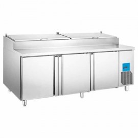 Mesa Refrigerada Para Pizzas 3 Puertas 770L 231.2 Cm MIGSA Picl3