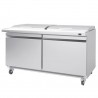 Mesa Refrigerada De Preparacion Megatop 2 Puerta 153 Cm Infrico Uc60Pmt