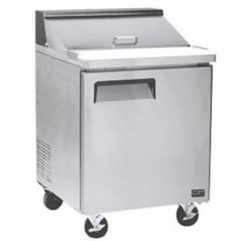 Mesa Refrigerada De Preparacion De Sandwiches Y Ensaladas 1 Puerta 69 Cm CRT GLOBAL Mrct271