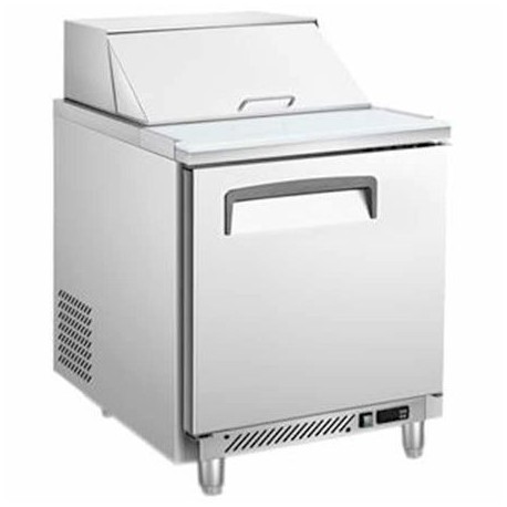 Mesa Refrigerada De Preparacion Para Ensaladas 1 Puerta 170L 68.6 Cm MIGSA Scl-1