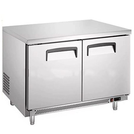 Mesa Refrigerada Bajo Mostrador 2 Puertas 340L 122 Cm MIGSA Uc-48C-2