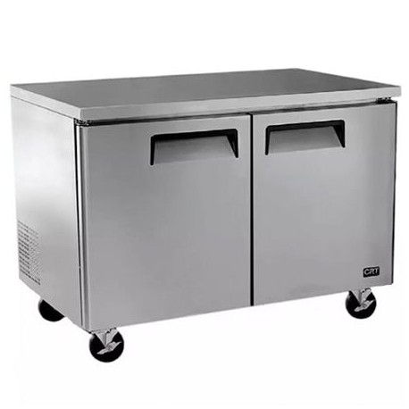 Mesa Refrigerada De Trabajo 2 Puertas 122 Cm CRT GLOBAL Mrcb482