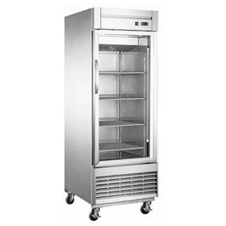 Refrigerador Industrial Vertical 1 Puerta De Cristal Migsa Ur-27C-1G